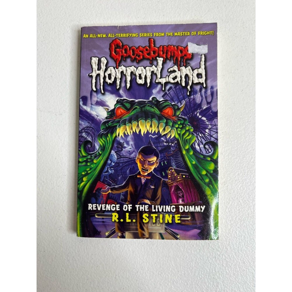 Goosebumps Revenge of the Living Dummy #1 Horrorland Series First Edition 2008